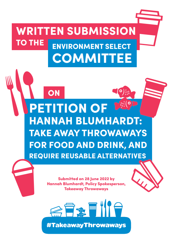 Petition cover page